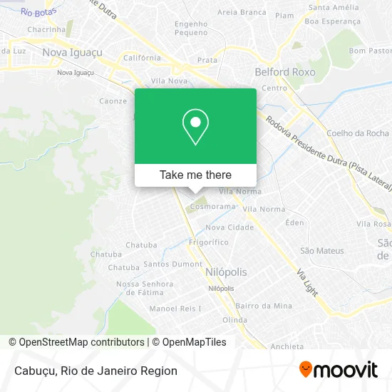 Cabuçu map