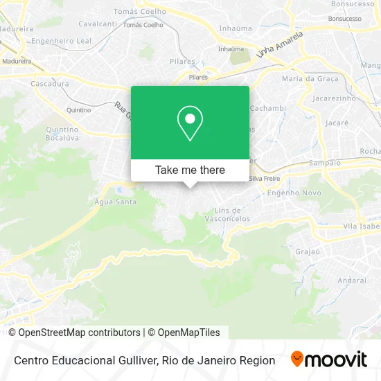 Centro Educacional Gulliver map