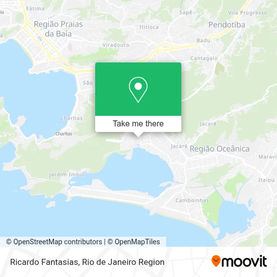 Ricardo Fantasias map