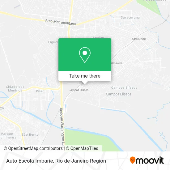 Auto Escola Imbarie map