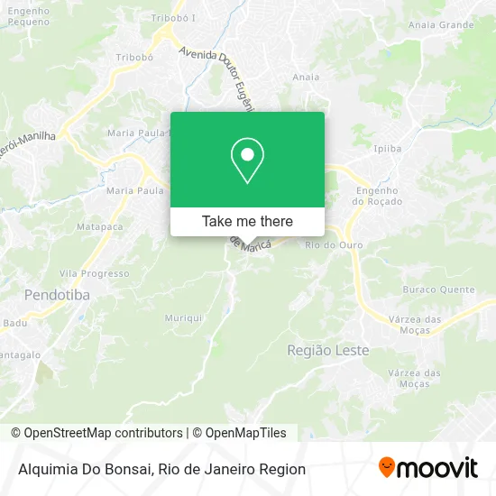 Alquimia Do Bonsai map