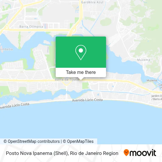 Posto Nova Ipanema (Shell) map