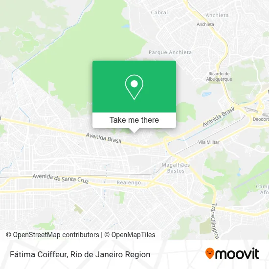 Fátima Coiffeur map