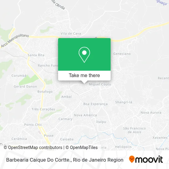 Barbearia Caíque Do Cortte. map