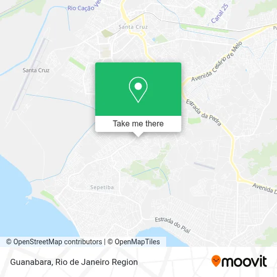 Guanabara map