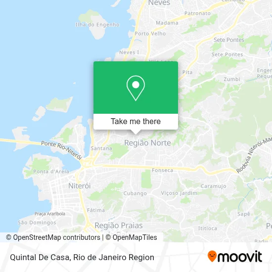 Quintal De Casa map