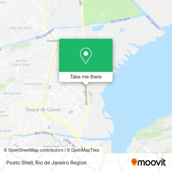 Posto Shell map