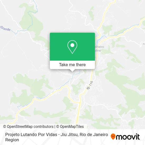 Projeto Lutando Por Vidas - Jiu Jitsu map