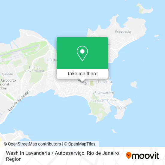 Wash In Lavanderia / Autosserviço map