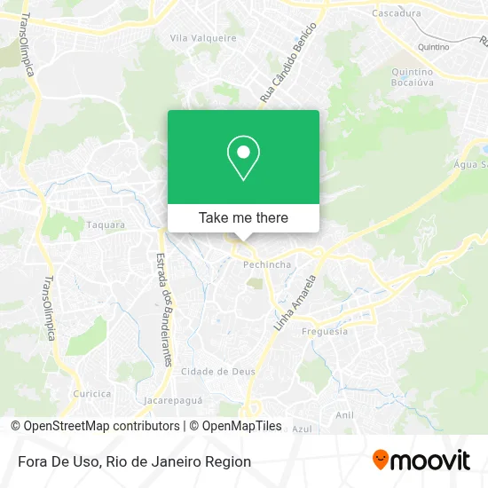 Fora De Uso map