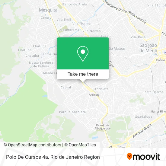 Polo De Cursos 4a map