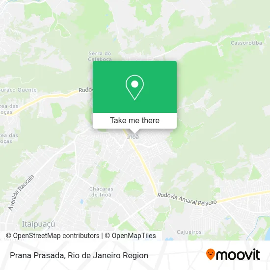 Prana Prasada map