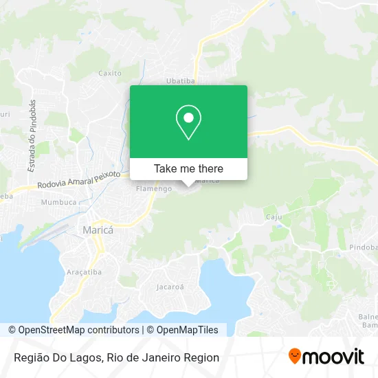 Região Do Lagos map