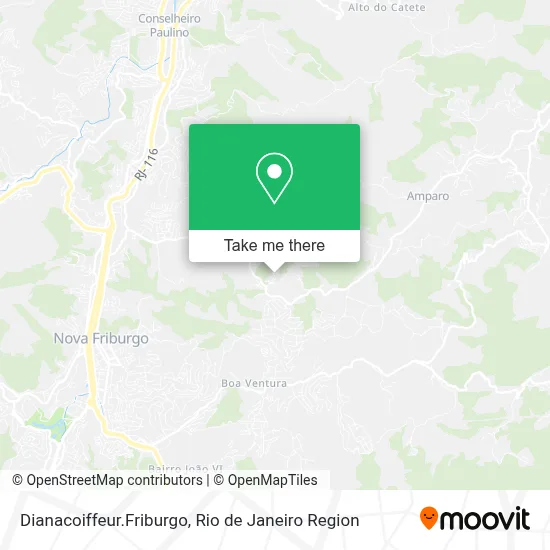 Dianacoiffeur.Friburgo map