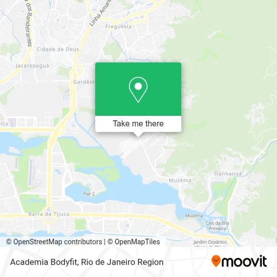 Academia Bodyfit map