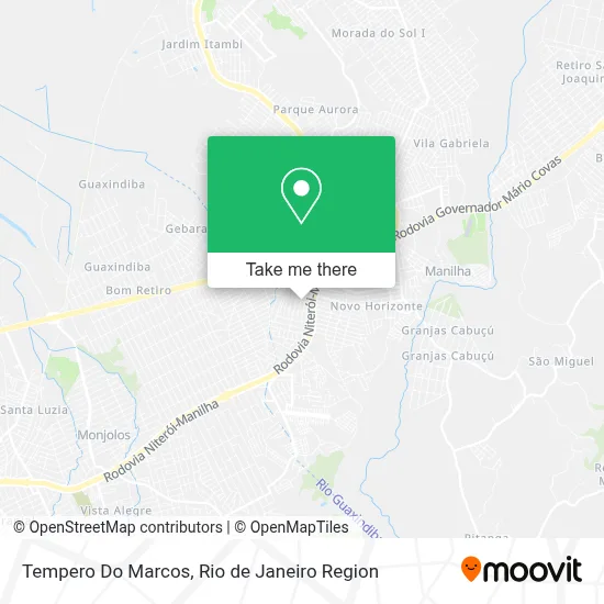 Tempero Do Marcos map