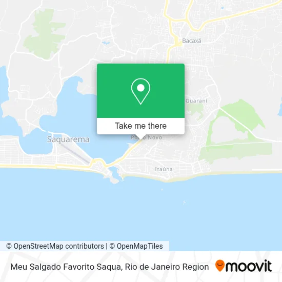 Meu Salgado Favorito Saqua map