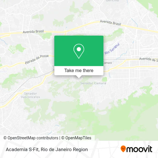 Academia S-Fit map