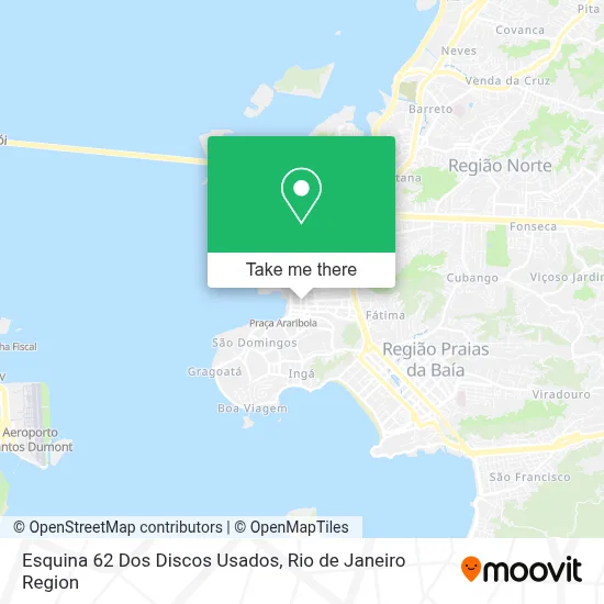 Esquina 62 Dos Discos Usados map