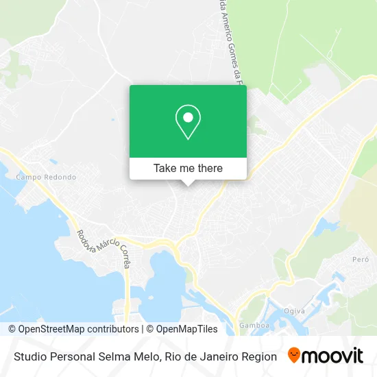 Studio Personal Selma Melo map