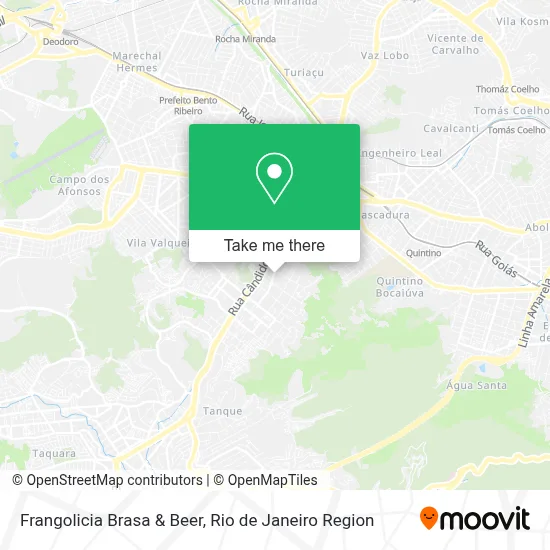 Frangolicia Brasa & Beer map