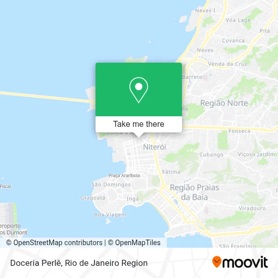 Doceria Perlê map