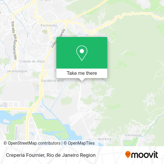 Creperia Fournier map