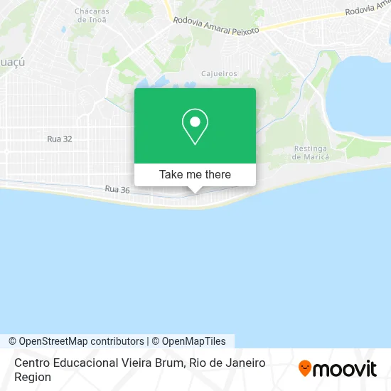 Centro Educacional Vieira Brum map