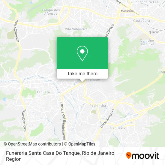 Funeraria Santa Casa Do Tanque map