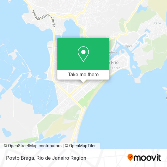 Posto Braga map