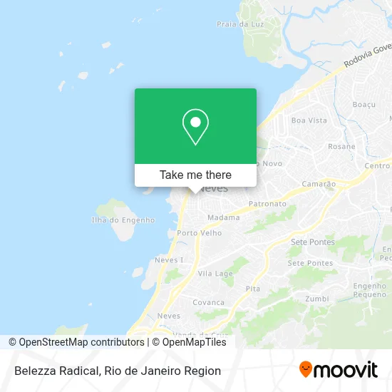 Belezza Radical map