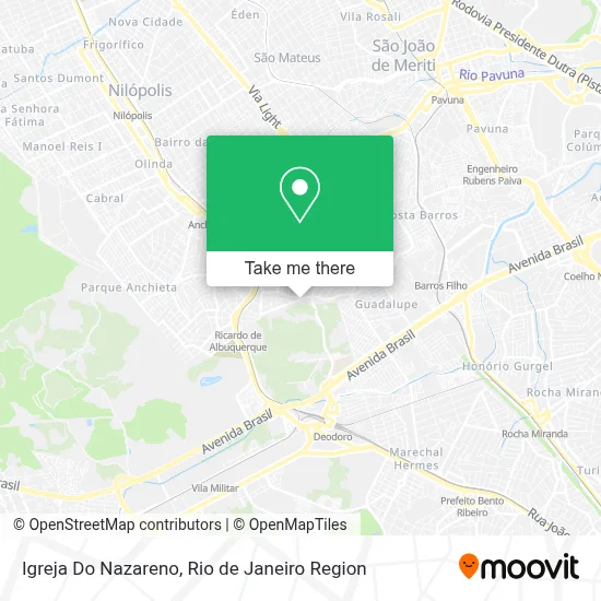 Igreja Do Nazareno map