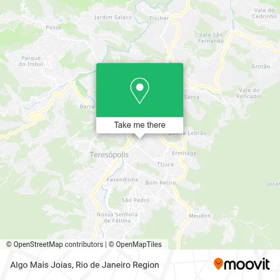 Algo Mais Joias map