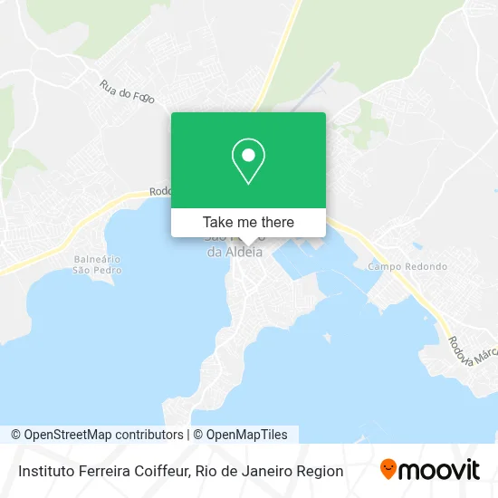 Instituto Ferreira Coiffeur map