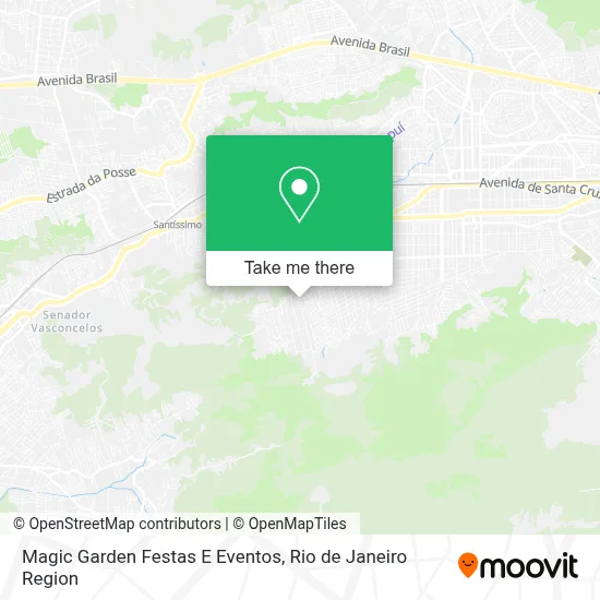 Magic Garden Festas E Eventos map