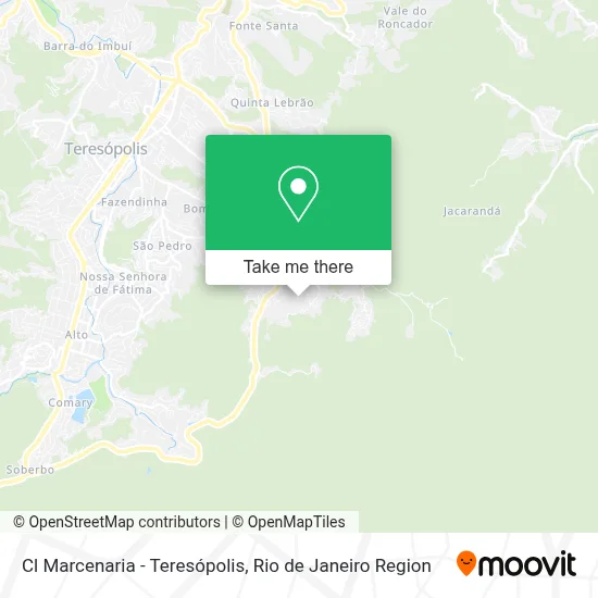 Cl Marcenaria - Teresópolis map