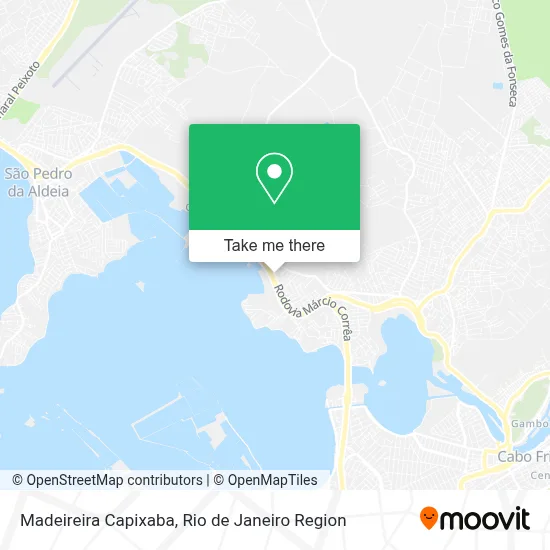 Madeireira Capixaba map