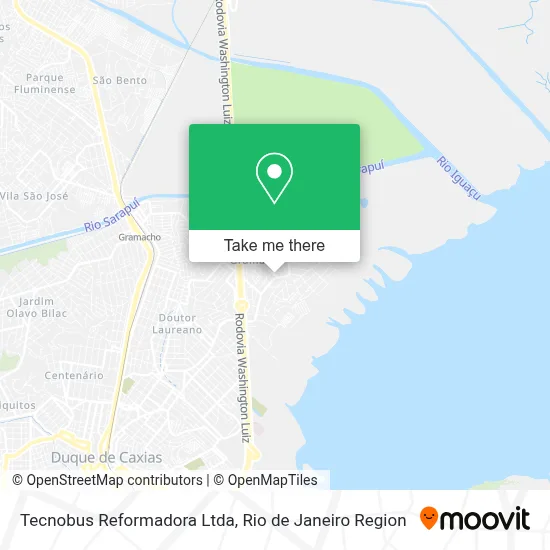 Tecnobus Reformadora Ltda map