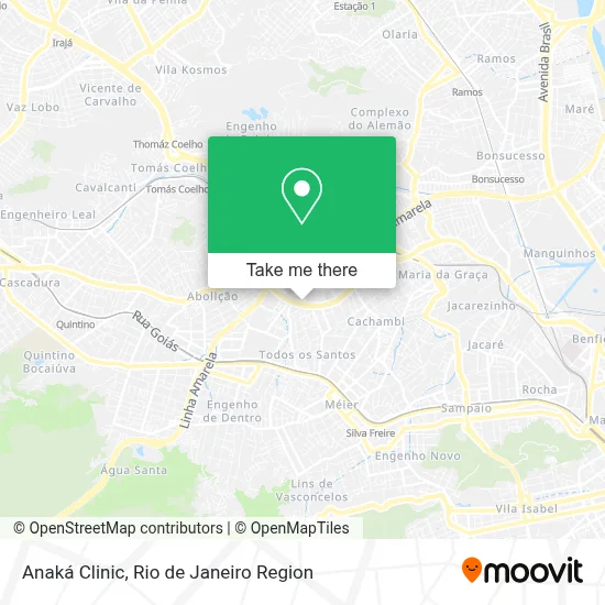 Anaká Clinic map