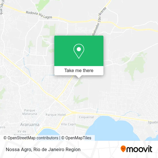 Nossa Agro map