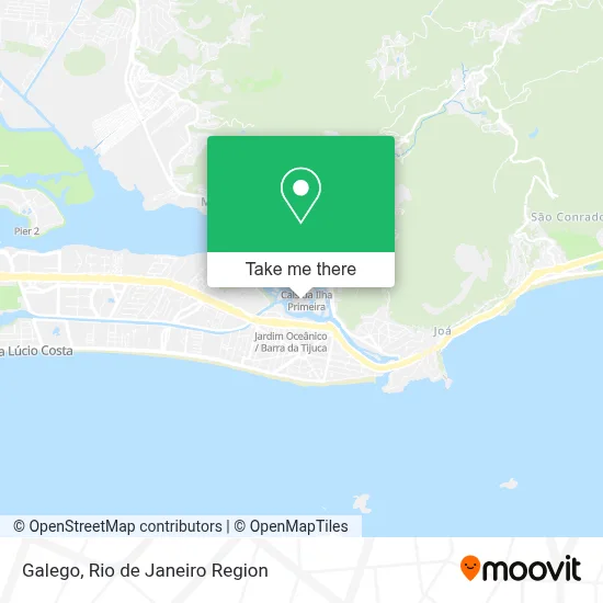 Galego map