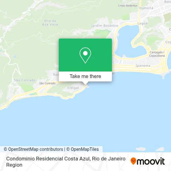 Condominio Residencial Costa Azul map