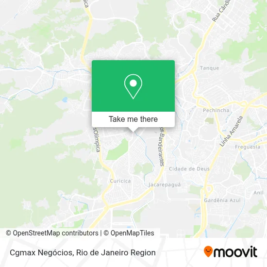 Cgmax Negócios map