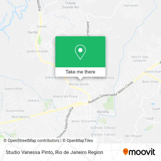 Studio Vanessa Pinto map