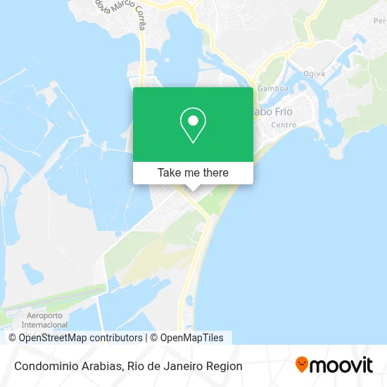Condominio Arabias map