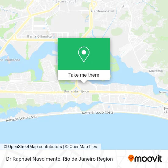 Dr Raphael Nascimento map