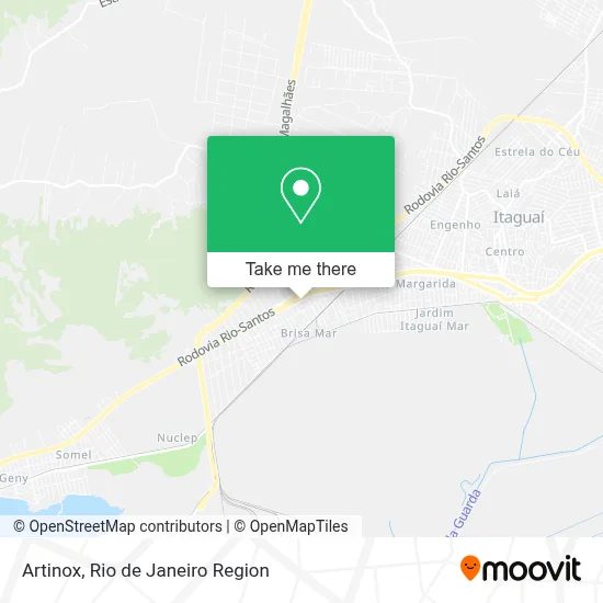 Artinox map
