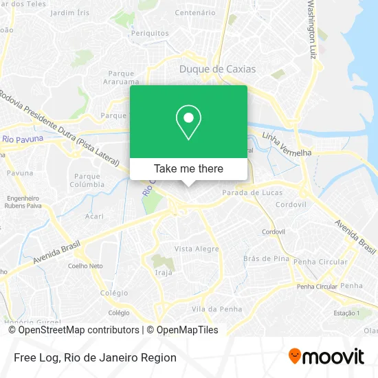 Free Log map