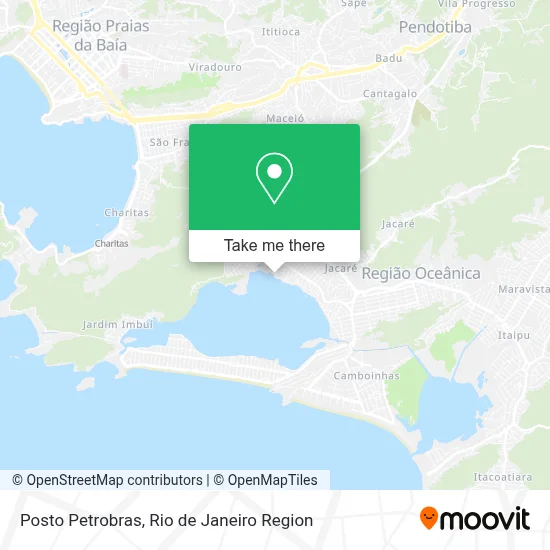 Posto Petrobras map