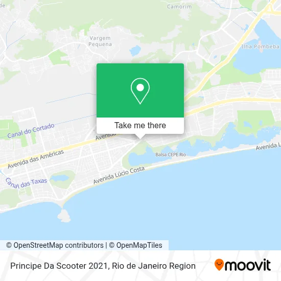 Principe Da Scooter 2021 map